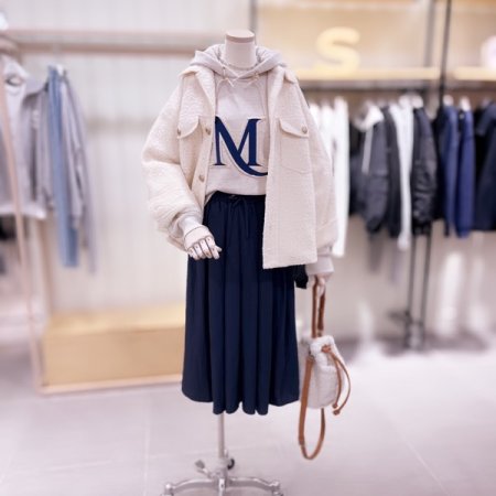 오버핏 퀼팅안감 덤블 자켓