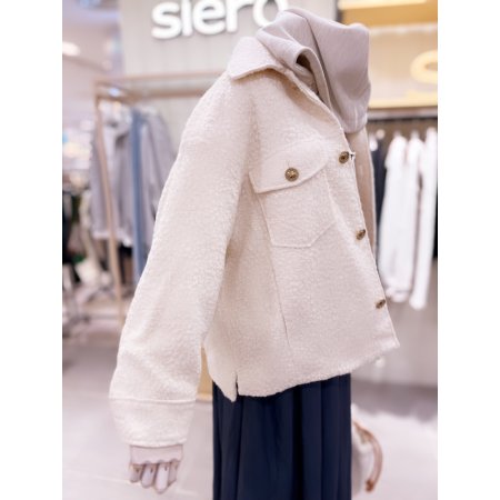 오버핏 퀼팅안감 덤블 자켓