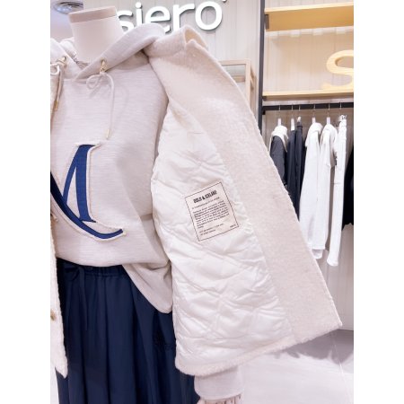 오버핏 퀼팅안감 덤블 자켓