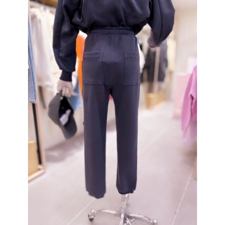 레터링 져지 밴딩 팬츠