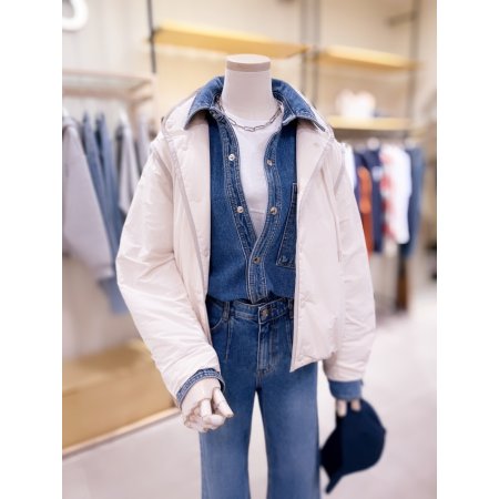 소매 탈부착 패딩 점퍼