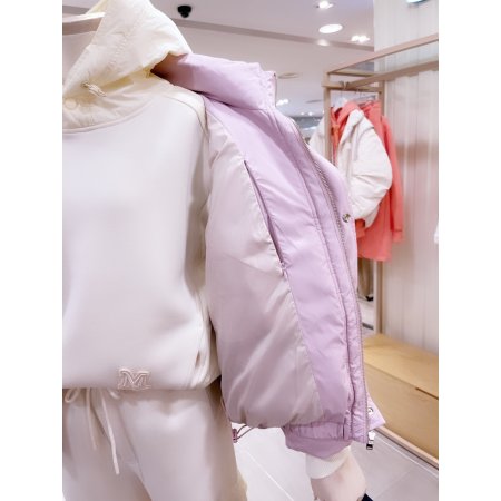 후드 다운 점퍼