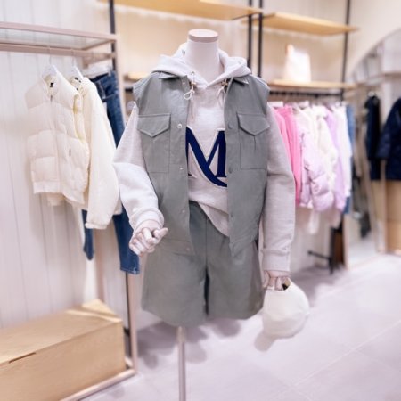 인조가죽 아웃포켓 베스트