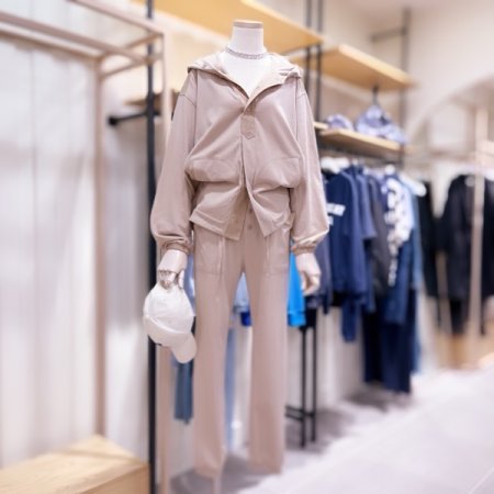 우븐MIX 밴딩 조거팬츠