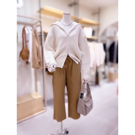 앞 요크 조직변형 후드 짚업