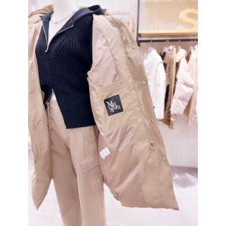 엠버자수 오버 롱 구스다운