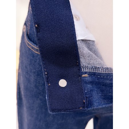 진청 속밴딩 세미 부츠컷 데님팬츠