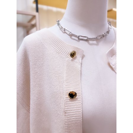 라운드넥 하찌 가디건