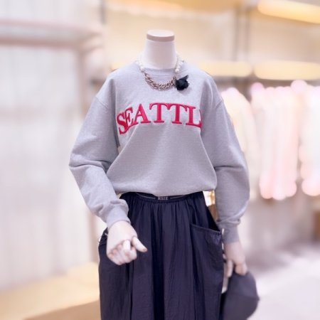 SEATTLE 뒷절개 맨투맨