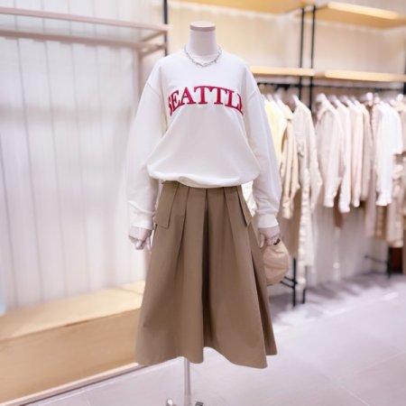 SEATTLE 뒷절개 맨투맨