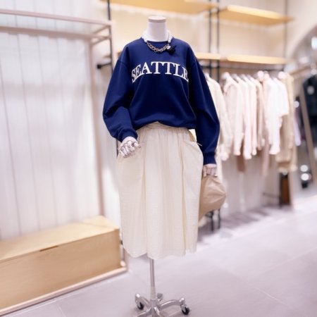 SEATTLE 뒷절개 맨투맨