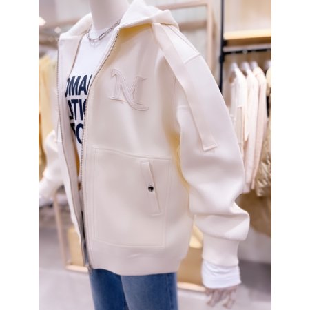 사각포켓 하프기장 M와펜 후드집업