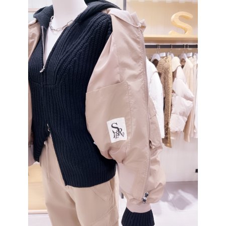 져지후드 탈착 항공점퍼