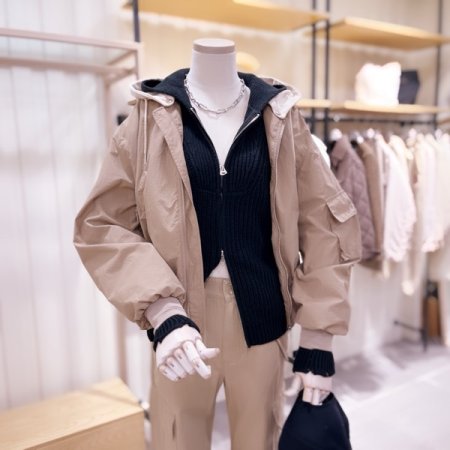 후드 탈착 항공점퍼