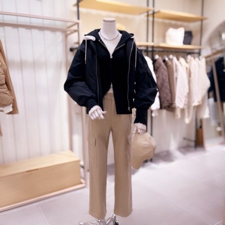 후드 탈착 항공점퍼