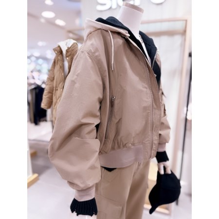 후드 탈착 항공점퍼