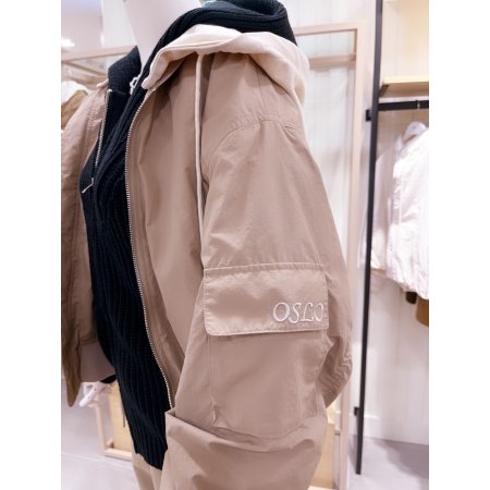 후드 탈착 항공점퍼