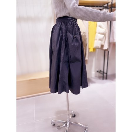 사이드포켓 개더 스커트