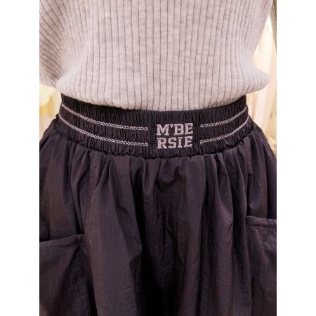 사이드포켓 개더 스커트