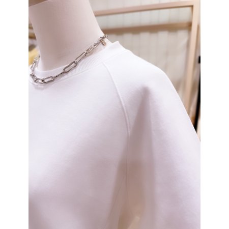 사선 지퍼 포인트 티셔츠