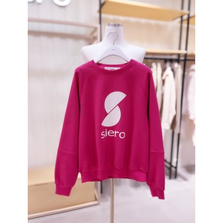 심볼 볼륨소매 맨투맨 티셔츠