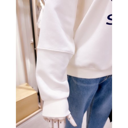 심볼 볼륨소매 맨투맨 티셔츠