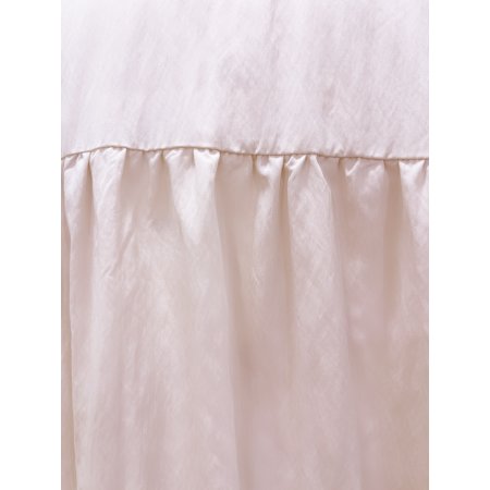 루즈핏 뒷판 셔링장식 셔츠