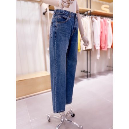 M자수 뒤 사각포켓 롱데님