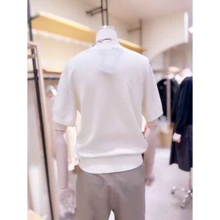 베이직 로고 포인트 반팔니트