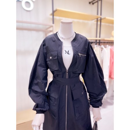 4포켓 점퍼 원피스