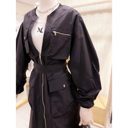 4포켓 점퍼 원피스