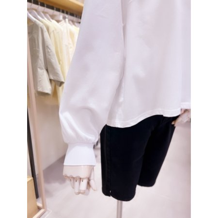 볼륨소매 루즈핏 티셔츠