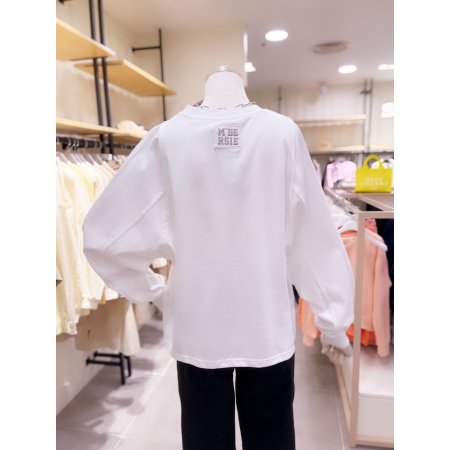 볼륨소매 루즈핏 티셔츠