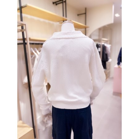 케이블 카라 가디건