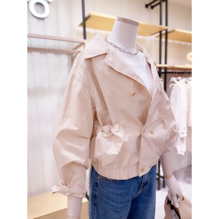 밴딩 셔츠 점퍼