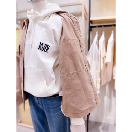 포켓 슬랍 셔츠 자켓