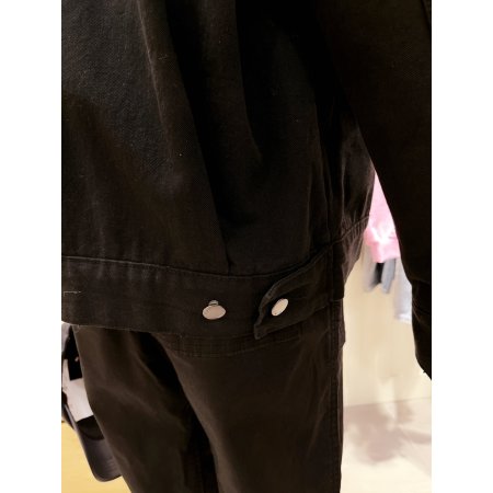 절개 4포켓 면 워싱자켓