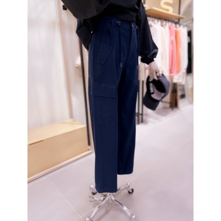 아웃포켓 스트링 스트레이트 팬츠