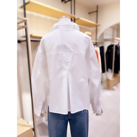 아웃포켓 카라 셔츠