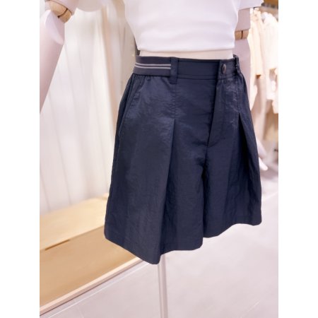 엠버시 시보리 투턱 큐롯 팬츠