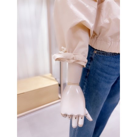 밴딩 밑단셔츠 점퍼