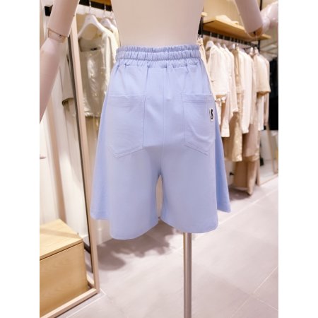 자수 허리스트링 반바지