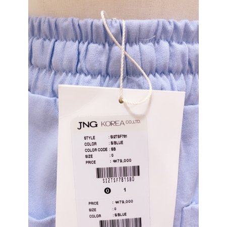 자수 허리스트링 반바지