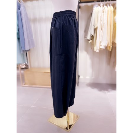 스트링 와이드 밴딩 팬츠