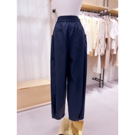 스트링 와이드 밴딩 팬츠