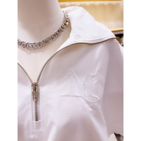 자수 반집업 나그런 우븐믹스 맨투맨