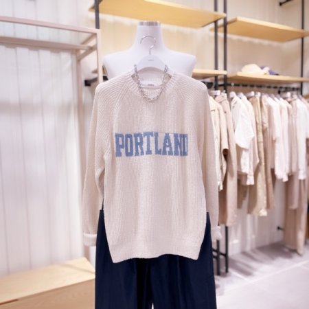PORTLAND 자카드 풀오버	