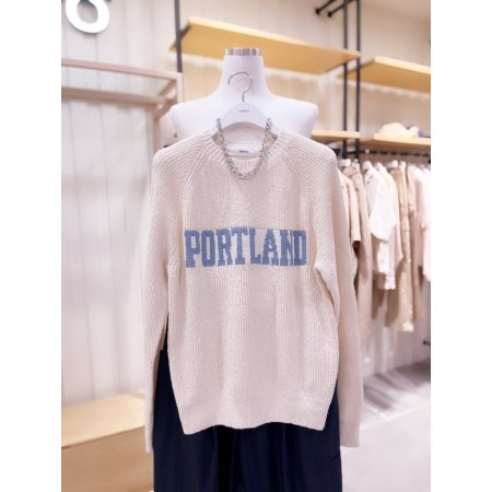 PORTLAND 자카드 풀오버	