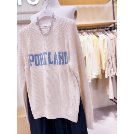 PORTLAND 자카드 풀오버	