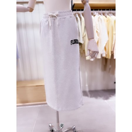 밴딩 H라인 져지스커트